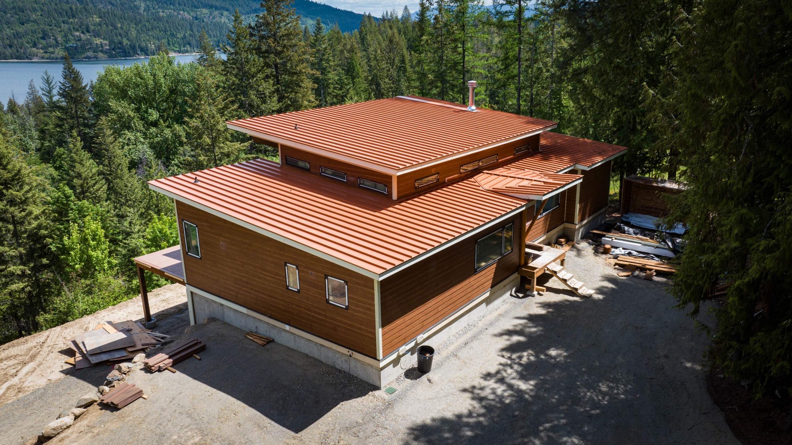 Copper metal standing seam roof, a durable investment for homeowners